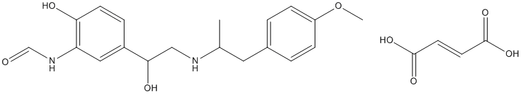 Formoterol Hemifumarate Structure